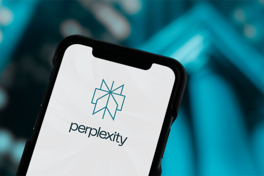 Guilherand-Granges, France - January 07, 2025. Perplexity is an AI-powered platform designed to provide precise answers, research assistance, and natural language interactions.
