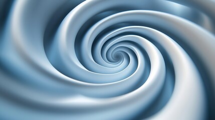 Fototapeta premium A swirling, abstract pattern in shades of blue, creating a sense of depth and motion.