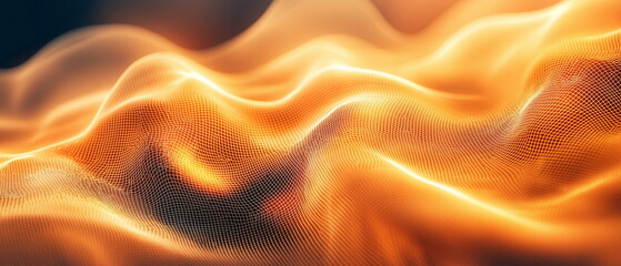 Fototapeta premium Harmony of forms and textures. Information flow. Light and shadow effects - Light_001