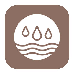 Aquatic Resources icon vector image. Can be used for Natural Resources.
