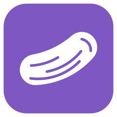 Sausage Link icon vector image. Can be used for Butcher.