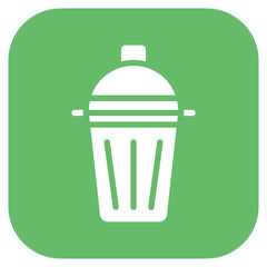 Cocktail Shaker icon vector image. Can be used for Nightclub.