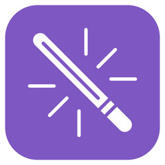 Glow Sticks icon vector image. Can be used for Nightclub.