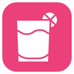 Shot Glass icon vector image. Can be used for Nightclub.