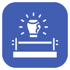 Boxing Fan icon vector image. Can be used for Boxing.