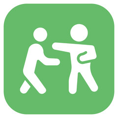 Sparring icon vector image. Can be used for Boxing.