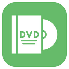 DVD icon vector image. Can be used for Data Storage.