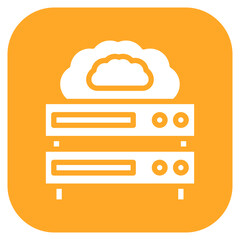 Storage Device icon vector image. Can be used for Data Storage.