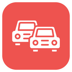 Car Chase icon vector image. Can be used for Private Detective.