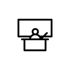 teacher icon sign vector design