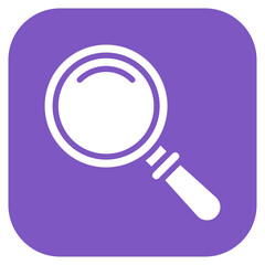 Magnifying Glass icon vector image. Can be used for Private Detective.