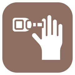Blood Sugar Test icon vector image. Can be used for World Diabetes Day.