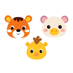 Obraz premium SEO-Friendly Cute Animal Graphics for Projects
