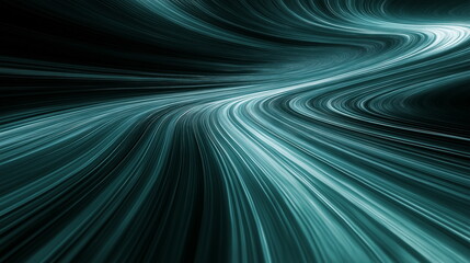 Fototapeta premium Harmony of forms and textures. Transition Gradual shift of elements in space. Alg_003