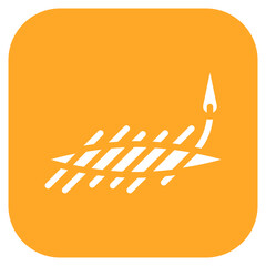 Suture icon vector image. Can be used for Surgery.