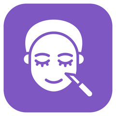 Cosmetic Surgery icon vector image. Can be used for Surgeries.