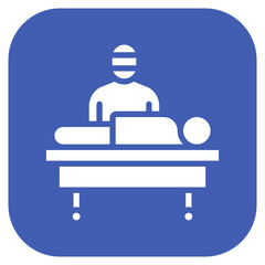 Emergency Surgery icon vector image. Can be used for Surgeries.