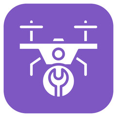 Drone Repair icon vector image. Can be used for Devices Repair.