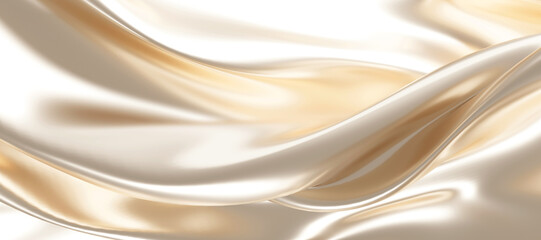 Luxury pearl fabric background 3d render