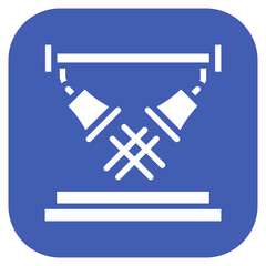 Light Show icon vector image. Can be used for Music Festival.