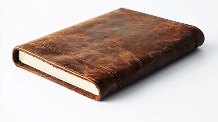 Obraz premium Elegant Leather-Bound Notebook