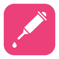 Pipette icon vector image. Can be used for Biotechnology .
