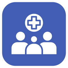Obraz premium Family Health icon vector image. Can be used for Family.