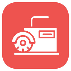 Chopper icon vector image. Can be used for Food Processing.