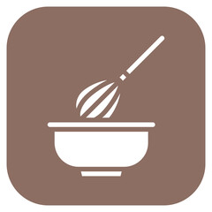 Mixer Bowl icon vector image. Can be used for Food Processing.