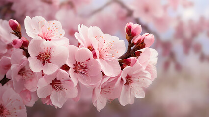 Obraz premium pink flowers