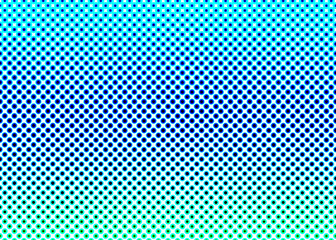 The background has a pattern of small circles lined up in rows of dark blue to blue-green. festive cloth pattern background