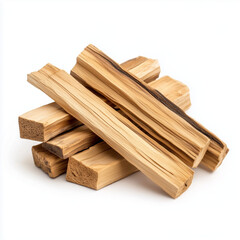 Palo santo sticks isolated