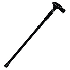 illustration of walking stick vector file