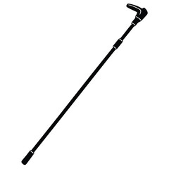 illustration of walking stick vector file