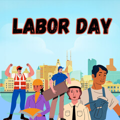Happy Labour Day Post for instagram, facebook , twiter etc