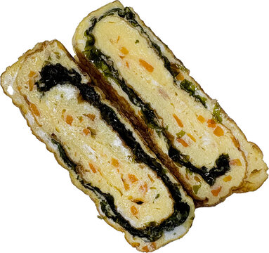 계란말이 egg roll Rolled Omelet 달걀말이 Gyeran-mari