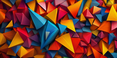 abstract colorful background, ai generated.