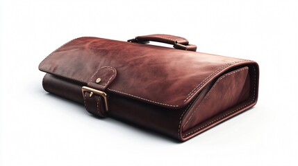 Elegant Leather Bag: Vintage Style and Timeless Design