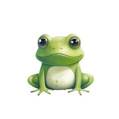 Obraz premium green frog