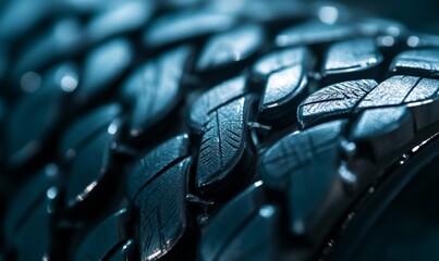 tyre or tire thread for automobile industry, sales and mechanic. wheel, repair or service for vehicle safety and product purchase. Engineering and mechanical services for vehicle owner, Generative AI