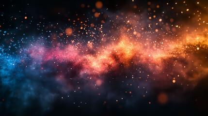 Fototapeta premium Abstract background with stars