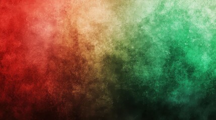Obraz premium Smooth gradient background blending green and red tones, perfect for creating a modern and vibrant design. This colorful backdrop is ideal for various projects