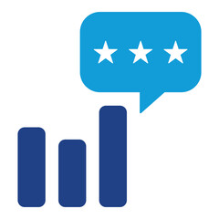 Response Rate Icon Dual Tone Color