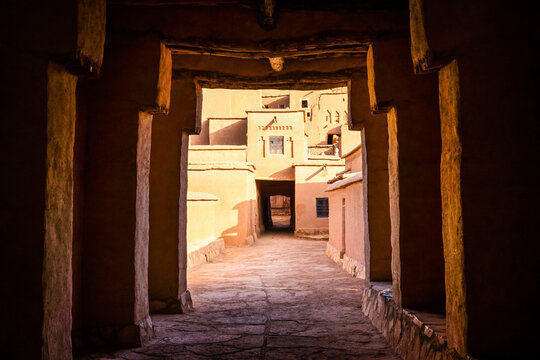 Gate to the old town, Ait Benhaddou, Morocco