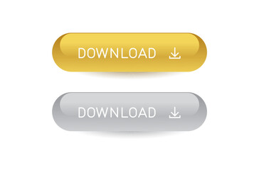 Golden and silver CTA buttons with text: Download.