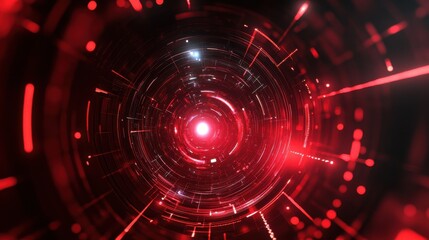 Fototapeta premium High tech futuristic technology abstract technology particle mesh style background