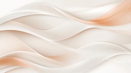 Obraz premium Dynamic abstract background with flowing wavy lines and visual energy