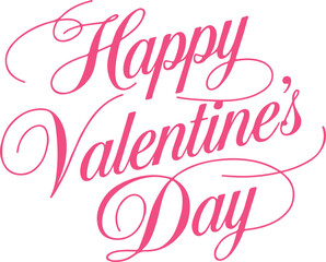 Happy Valentine's Day Special Gift Card typography silhouette vector art illustration 