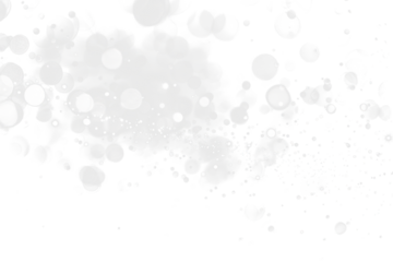 blurred bokeh effect overlay isolated on white or transparent png