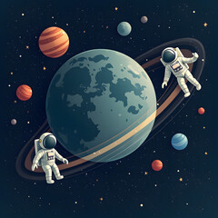 Images of space objects prepared with artificial intelligence